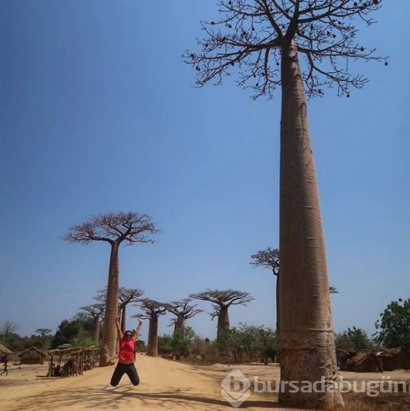 Gezgin çift Afrika'yı motosikletle dolaşıyor