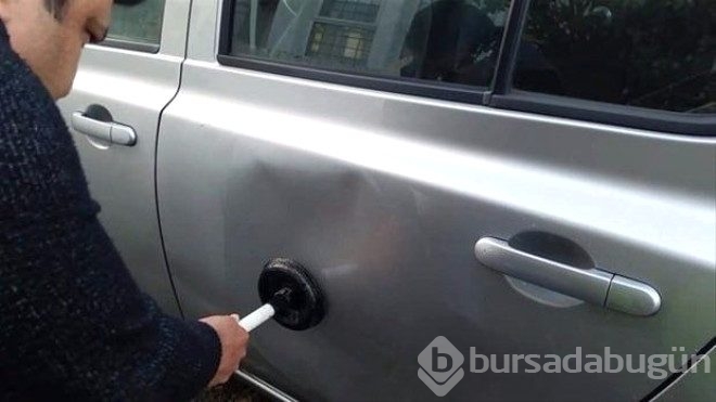 Araba tamircisine gitmeden kaporta göçükleri nasıl düzeltilir