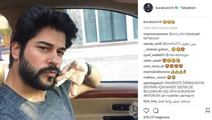 Ünlülerin Instagram paylaşımları (11.04.2018)
