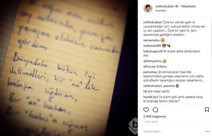 Ünlülerin Instagram paylaşımları (11.04.2018)
