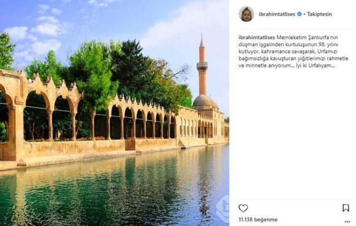 Ünlülerin Instagram paylaşımları (11.04.2018)
