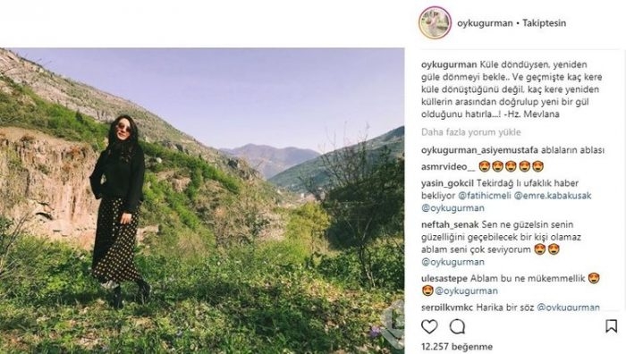 Ünlülerin Instagram paylaşımları (11.04.2018)
