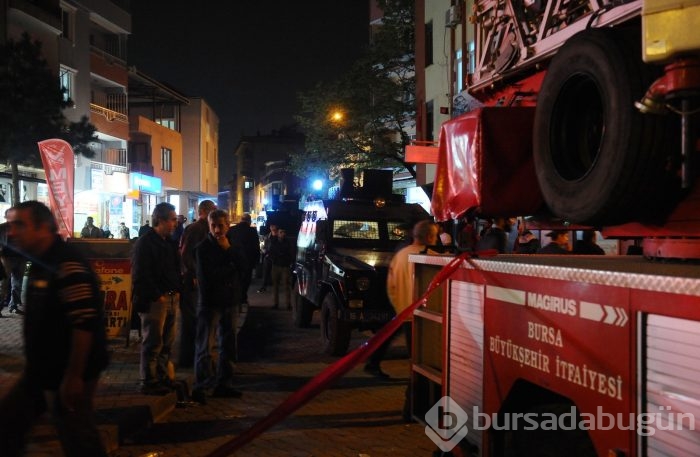 Bursa'da pompalı tüfekle minareye çıktı, ateş açtı