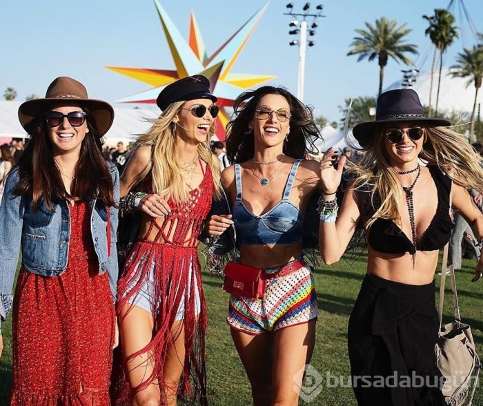 Ünlü isimlerden Coachella 2018 paylaşımları