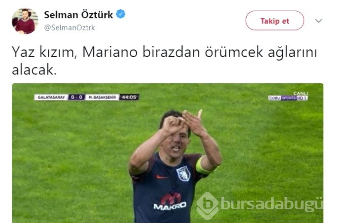 Galatasaray - Başakşehir capsleri ortalığı salladı!