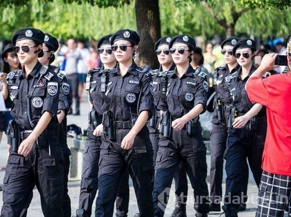 İşte Çin`in kadın askerleri
