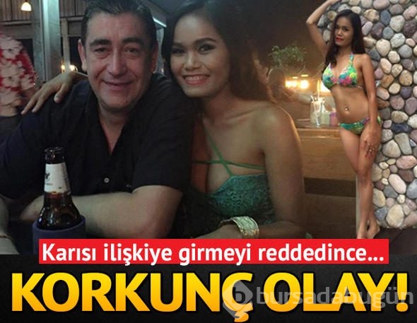 Eşi ilişkiye girmeyi reddedince... Korkunç olay!