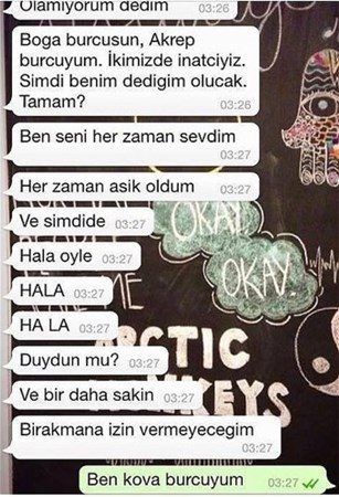 Efsane olmuş whatsapp diyalogları