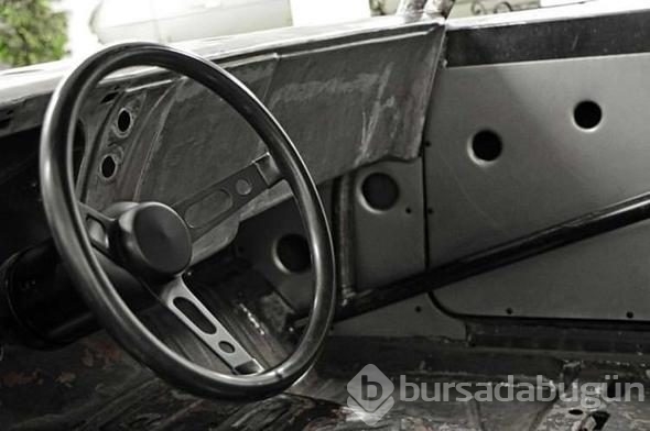 Adı efsaneler arasındaydı... Hurdaya dönen otomobilin son hali inanılmaz!