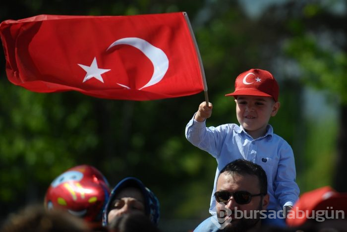 Bursa'da 23 Nisan coşkusu!