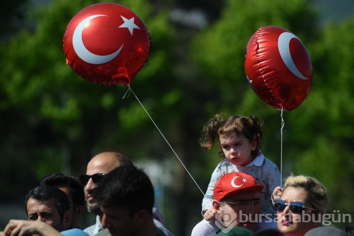 Bursa'da 23 Nisan coşkusu!