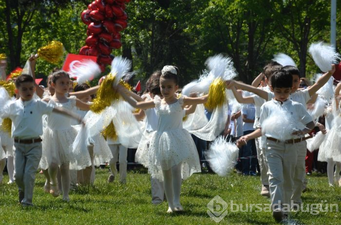 Bursa'da 23 Nisan coşkusu!