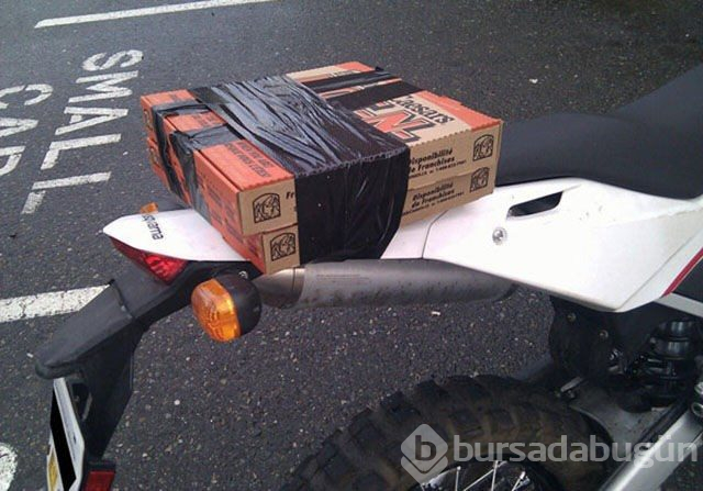 Bir motosikletle neler taşınabilir?