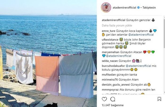 Ünlü isimlerin Instagram paylaşımları