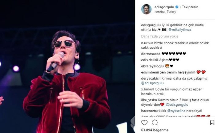 Ünlü isimlerin Instagram paylaşımları