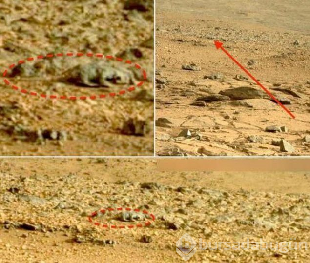 Mars'ın esrarengiz fotoğrafları kafaları karıştırdı