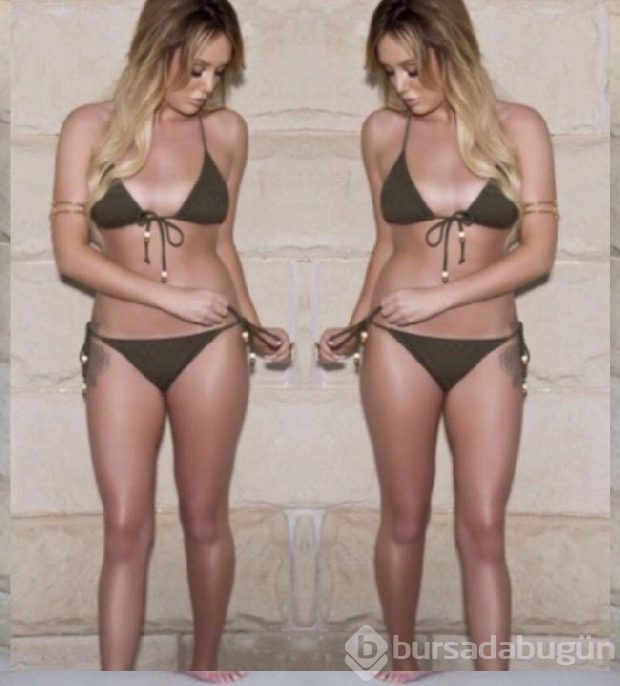 Charlotte Crosby'den çıplak şov
