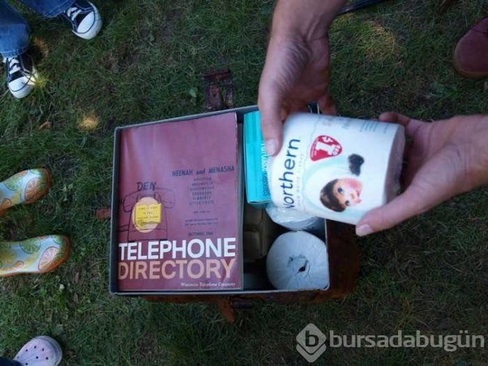 Unutulan sığınağın içinden bakın neler çıktı
