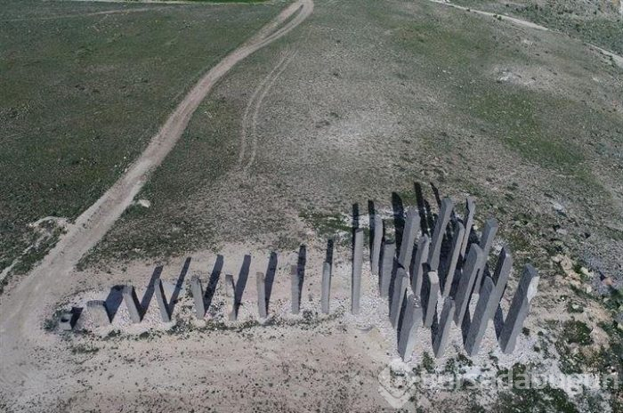 Yaptığı heykeltıraş uzaydan bile görülebiliyor
