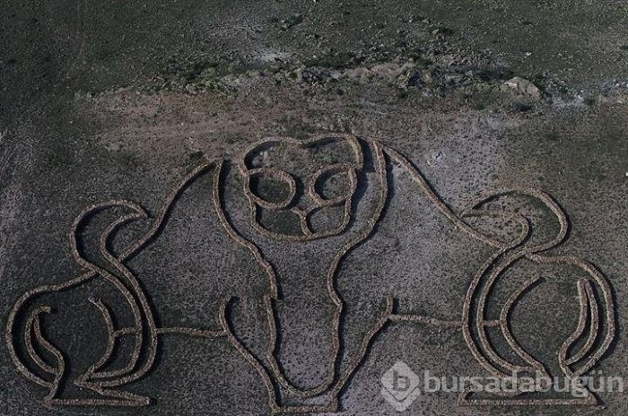 Yaptığı heykeltıraş uzaydan bile görülebiliyor
