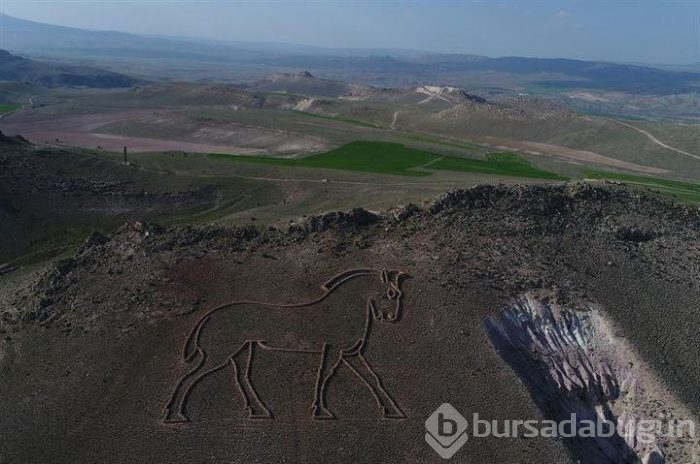 Yaptığı heykeltıraş uzaydan bile görülebiliyor
