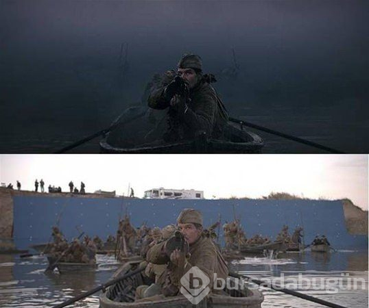 Film sahnelerinin gerçek yüzü