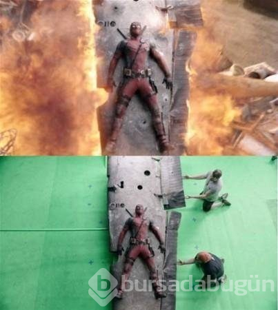 Film sahnelerinin gerçek yüzü