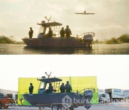 Film sahnelerinin gerçek yüzü