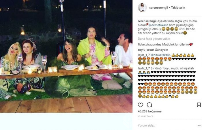 Ünlülerin Instagram paylaşımları (30.04.2018)