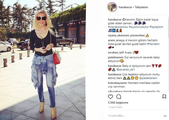 Ünlülerin Instagram paylaşımları (30.04.2018)