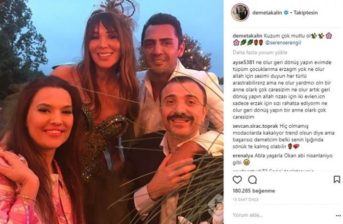 Ünlülerin Instagram paylaşımları (30.04.2018)