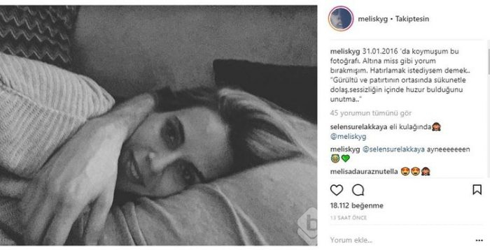 Ünlülerin Instagram paylaşımları (30.04.2018)