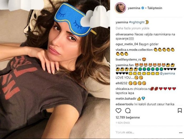 Ünlülerin Instagram paylaşımları (30.04.2018)