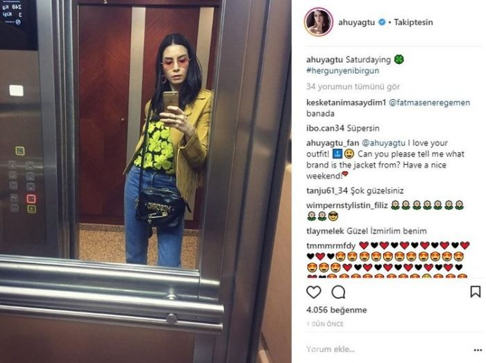 Ünlülerin Instagram paylaşımları (30.04.2018)