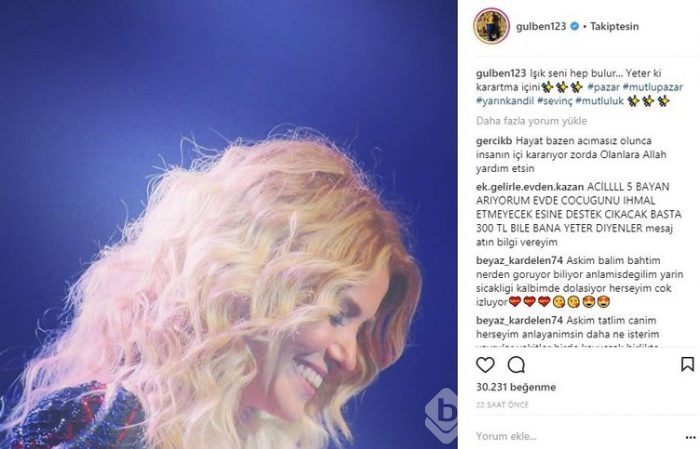 Ünlülerin Instagram paylaşımları (30.04.2018)