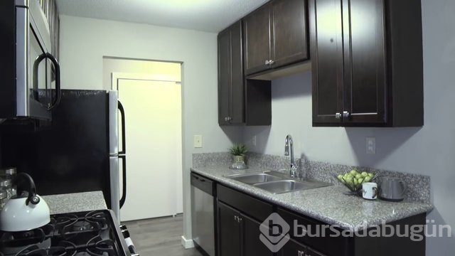 Apartman dairesini 58 dakikada yenilediler