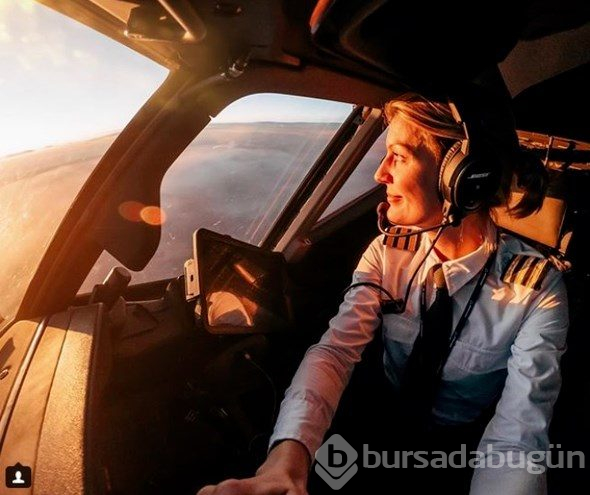 Instagram fenomeni Türk kadın pilotlar