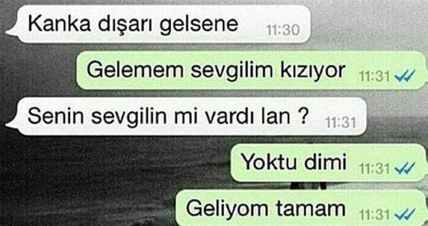 Efsane olmuş whatsapp diyalogları