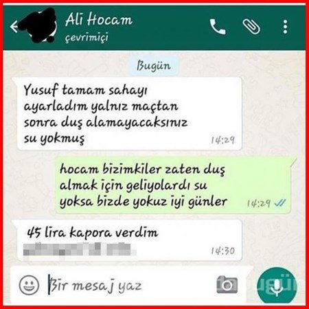 Efsane olmuş whatsapp diyalogları