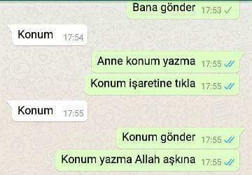 Efsane olmuş whatsapp diyalogları
