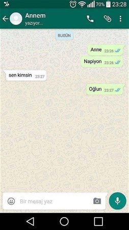 Efsane olmuş whatsapp diyalogları