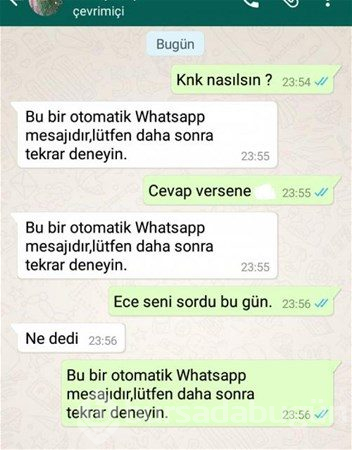 Efsane olmuş whatsapp diyalogları