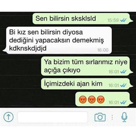 Efsane olmuş whatsapp diyalogları