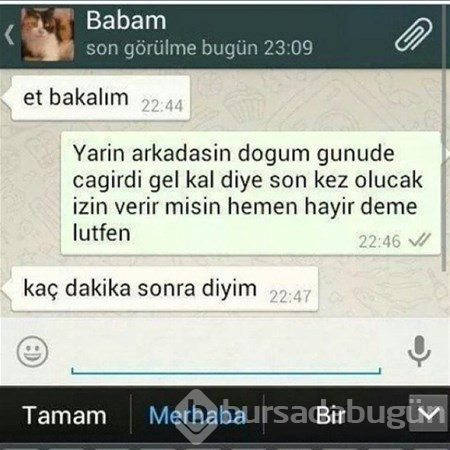 Efsane olmuş whatsapp diyalogları