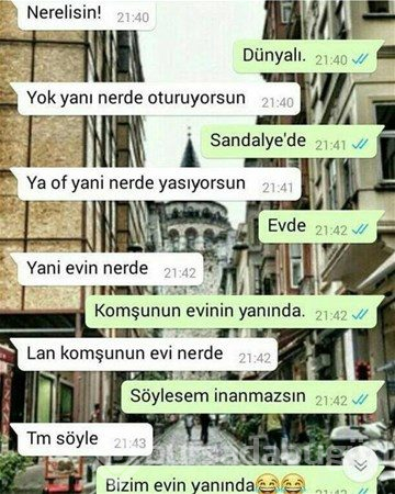 Efsane olmuş whatsapp diyalogları