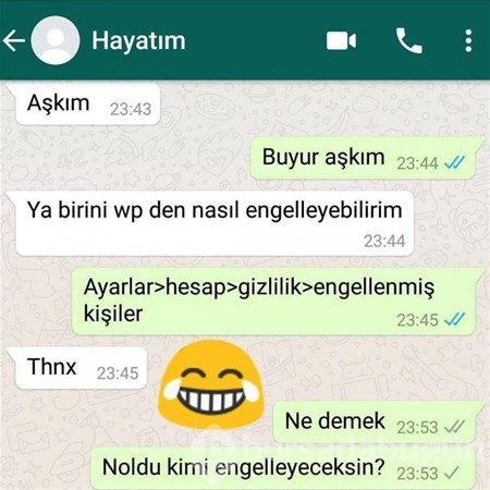 Efsane olmuş whatsapp diyalogları
