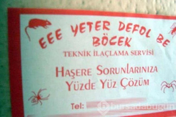 Yurdum insanından ilginç yazılar
