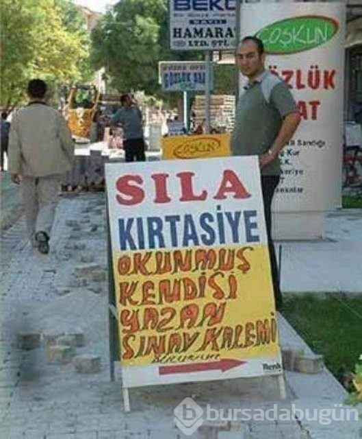 Yurdum insanından ilginç yazılar