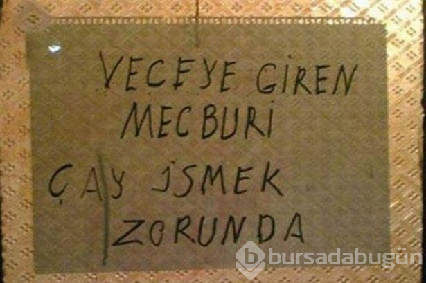 Yurdum insanından ilginç yazılar