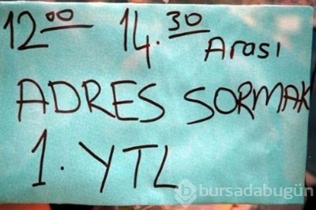 Yurdum insanından ilginç yazılar